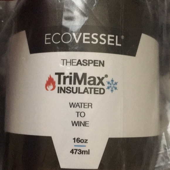 Insulated water bottle ecovessel aspen 16 - Picture 2 of 4